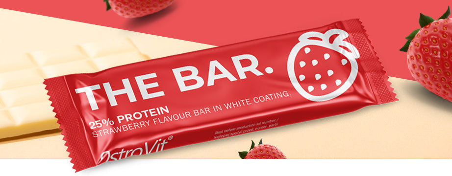 Proteīna batoniņš / THE BAR. 60 g strawberry