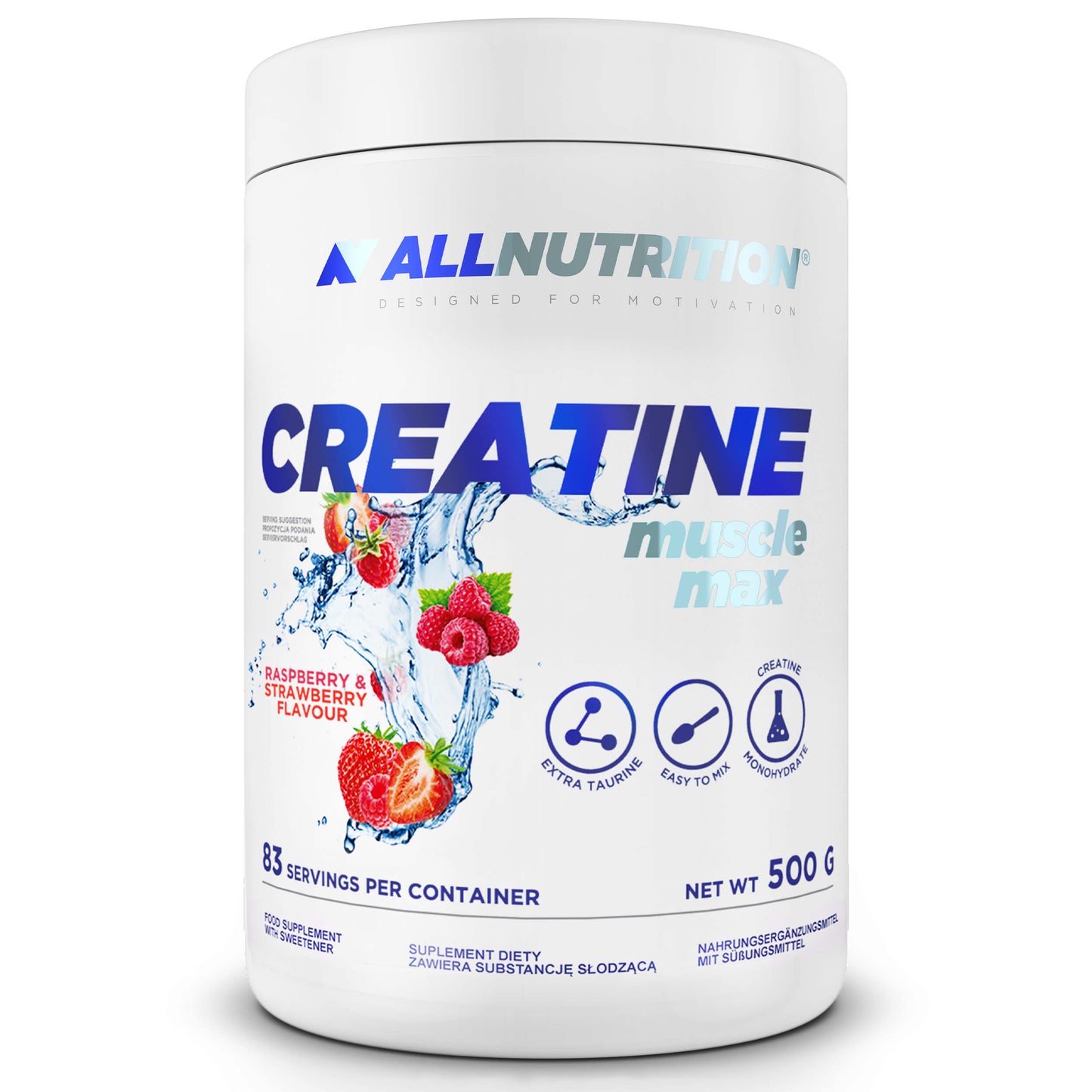 ALLNUTRITION CREATINE MUSCLE MAX 500 g Zemeņu