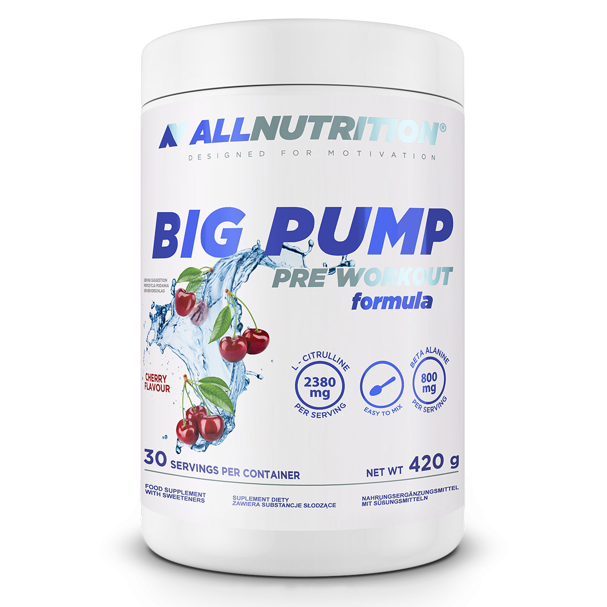 BIG PUMP PRE WORKOUT 420 g ĶIRŠU