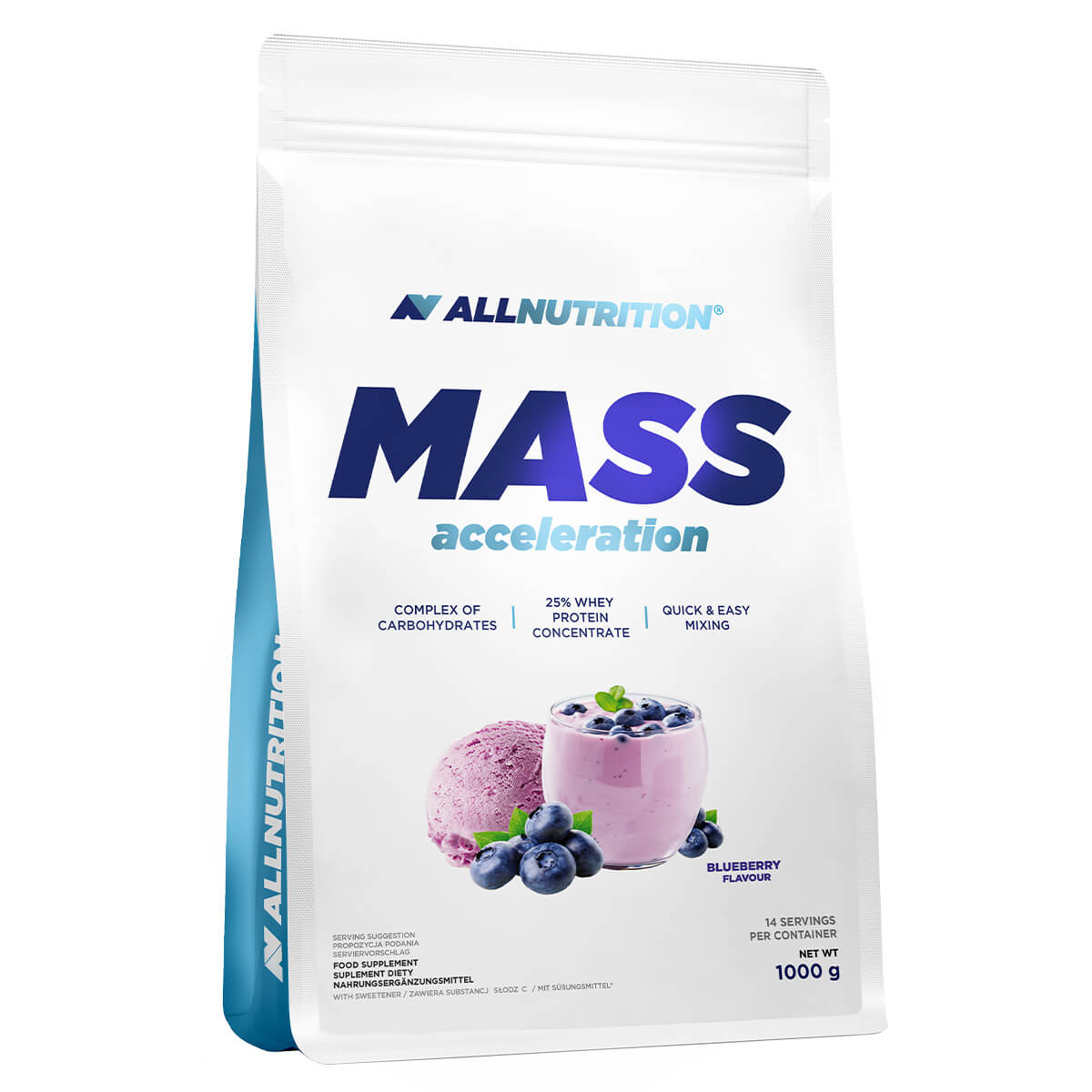 MASS ACCELERATION 1000 g Melleņu