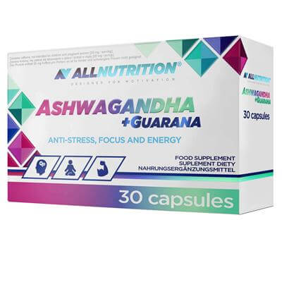 ASHWAGANDHA 300MG + GUARANA 30 kap