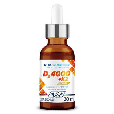 D3 4000+K2 DROPS 30 ml