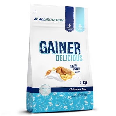 GAINER DELICIOUS 1000 g ŠOKOLĀDE-ZEMERIEKSTU SVIESTS