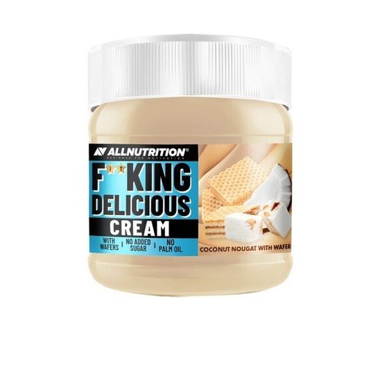 FITKING DELICIOUS CREAM Kokosriekstu nuga ar vafelēm 200 g