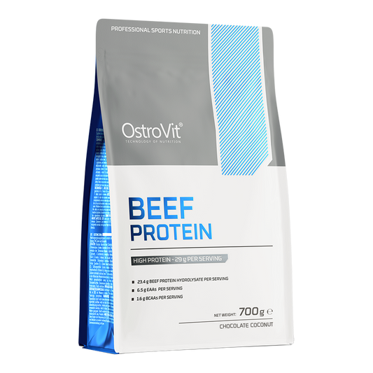 OstroVit Beef Protein 700 g šokolādes kokasriekstu