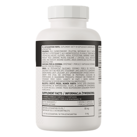 Antioksidants Astaxanthin FORTE 90 kapsulas