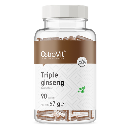 Triple Ginseng VEGE 90 Kapsulas