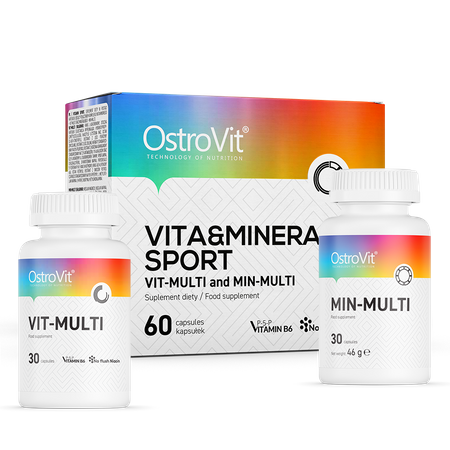 VITA&MINERALS Sport 60 kapsulas