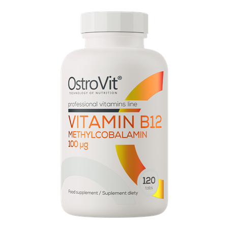 Vitamīns B12 Metilkobalamīns 100 µg 120 tabletes