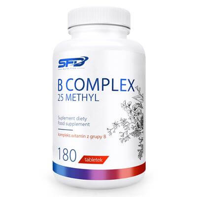 B COMPLEX 25 METHYL 180 tab