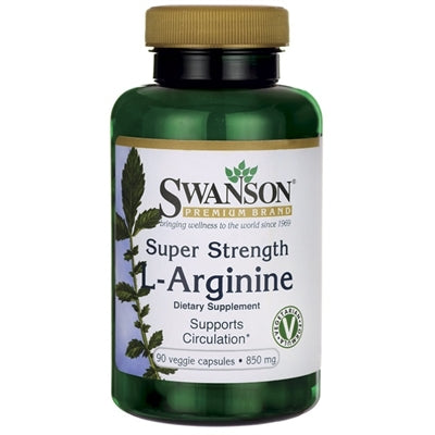 SUPER STRENGTH L-ARGININE (850MG) 90 kap VEGGE